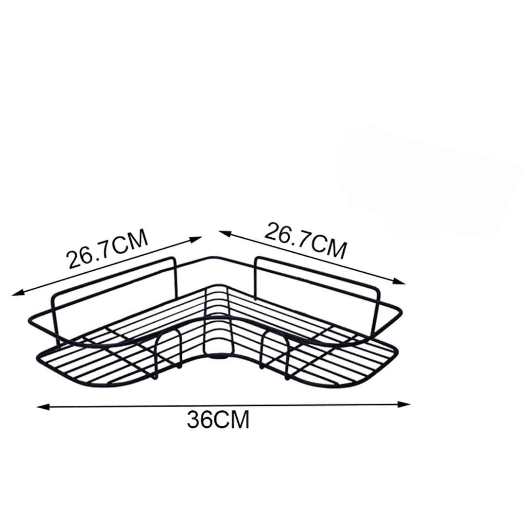 Self-Adhesive Corner Metal Rack