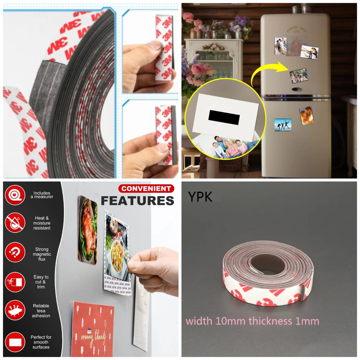 Self-Adhesive Magnetic Tape