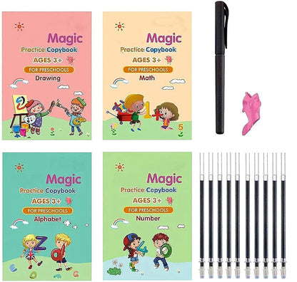 Sank Magic Practice Book, 4 PCs