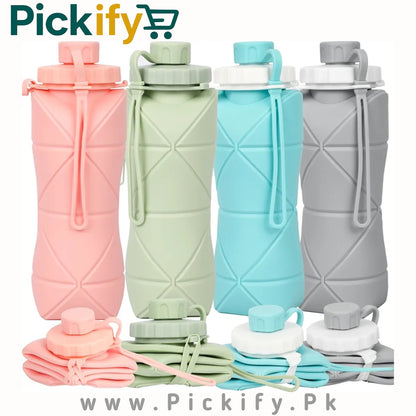 Foldable Water Bottle, 600 Ml