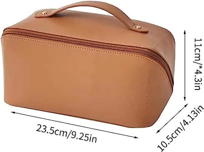Leather Cosmetic Pouch