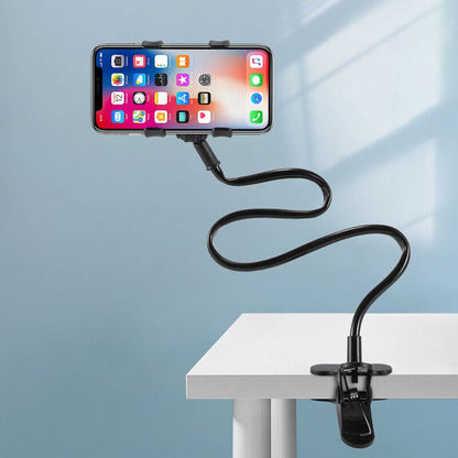 Flexible Mobile Holder With Desk Clip Clamp