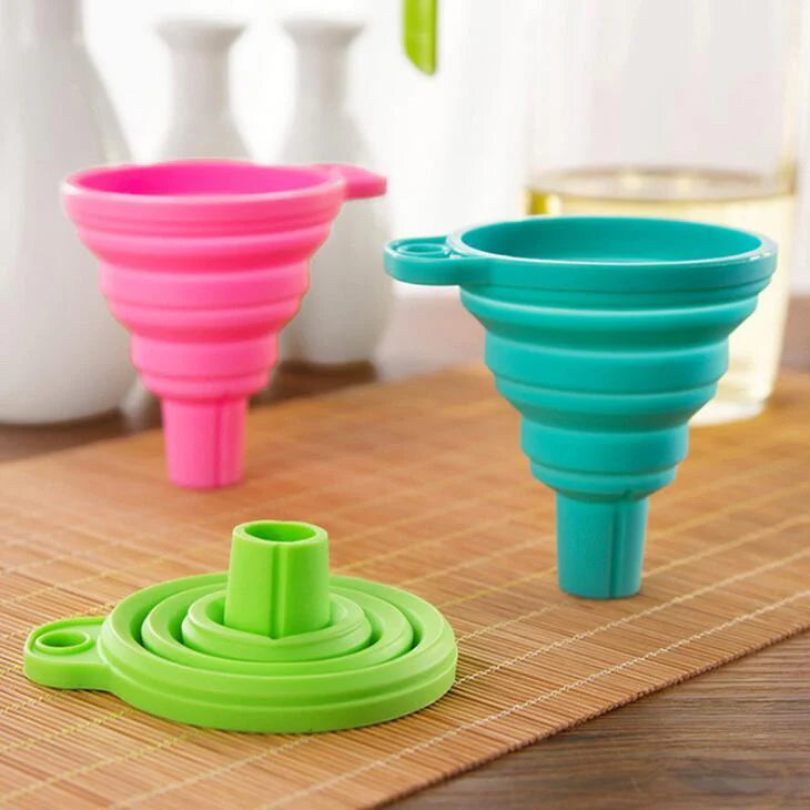 Collapsible Silicone Funnel