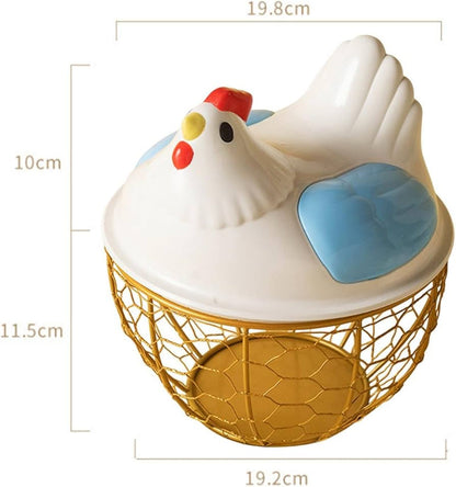 Hen Egg Storage Basket