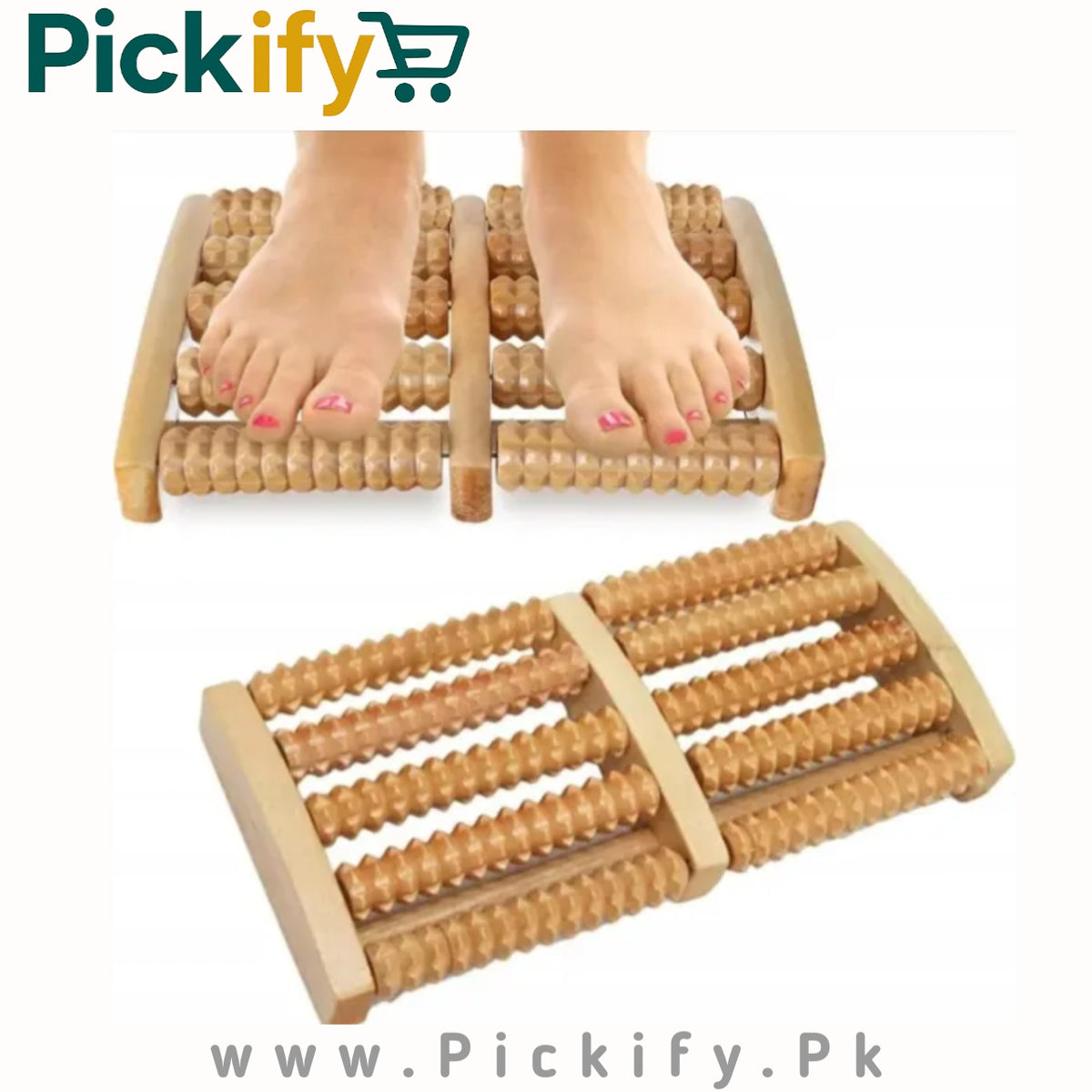 Wooden Foot Massager