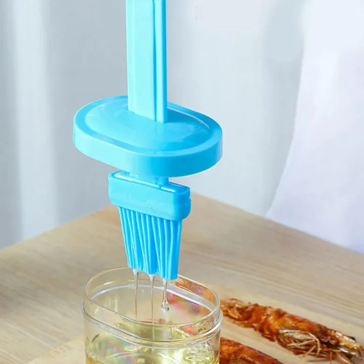 Oil Brush With Bottle