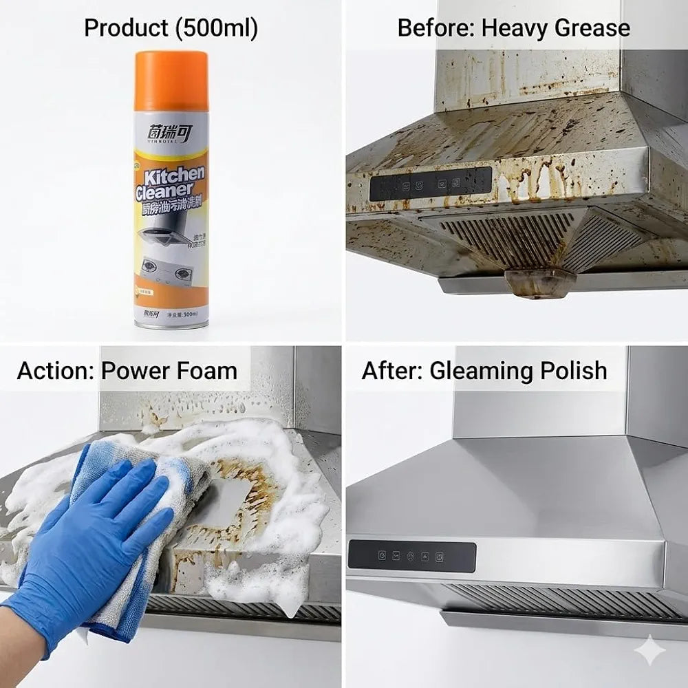 Kitchen Cleaner Foam Spray