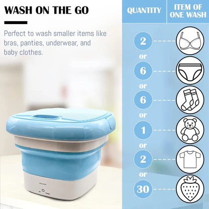 Foldable Mini Washing Machine