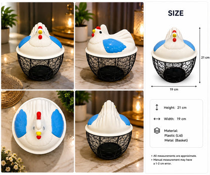 Hen Egg Storage Basket