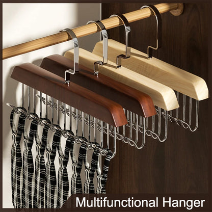 8-Hook Wooden Hanger
