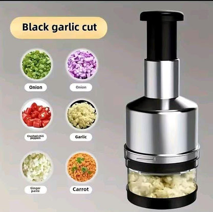 Manual Stainless Steel Onion & Vegetable Chopper