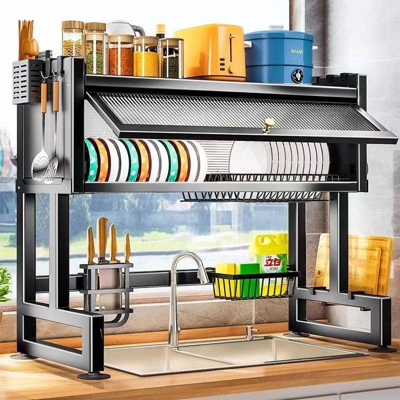 Over The Sink Kitchen With Cabinet Door