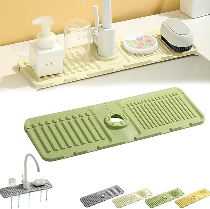 Silicone Faucet Draining Mat