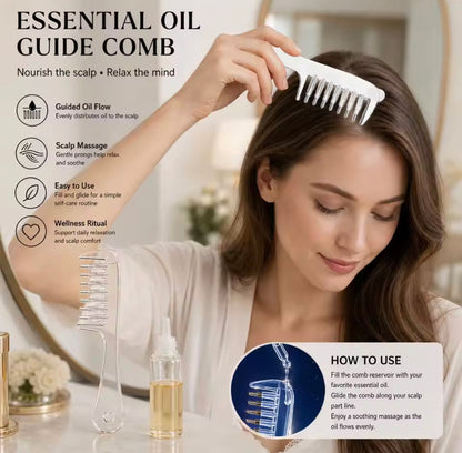 Hair Oil Applicator Comb