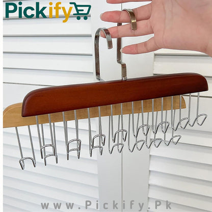 8-Hook Wooden Hanger