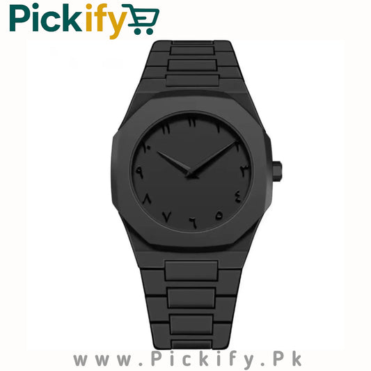 Arabic Aura Watch, Black