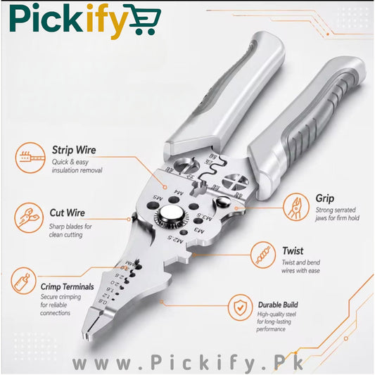 Multi-Functional Wire Stripper Pliers Tool