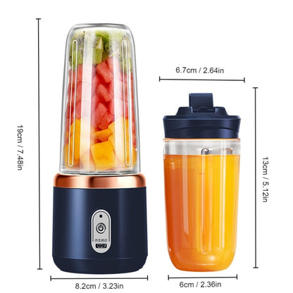 Portable Juicer & Blender Cup - 400ml, for Smoothies & Milkshakes