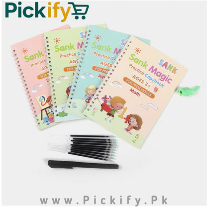 Sank Magic Practice Book, 4 PCs