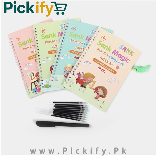 Sank Magic Practice Book, 4 PCs