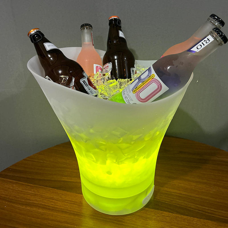 LED Ice Bucket with RGB Light & Bluetooth Speaker