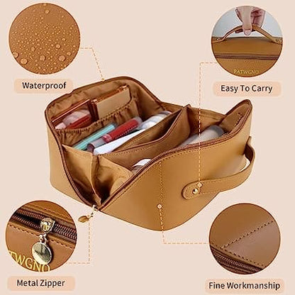 Leather Cosmetic Pouch
