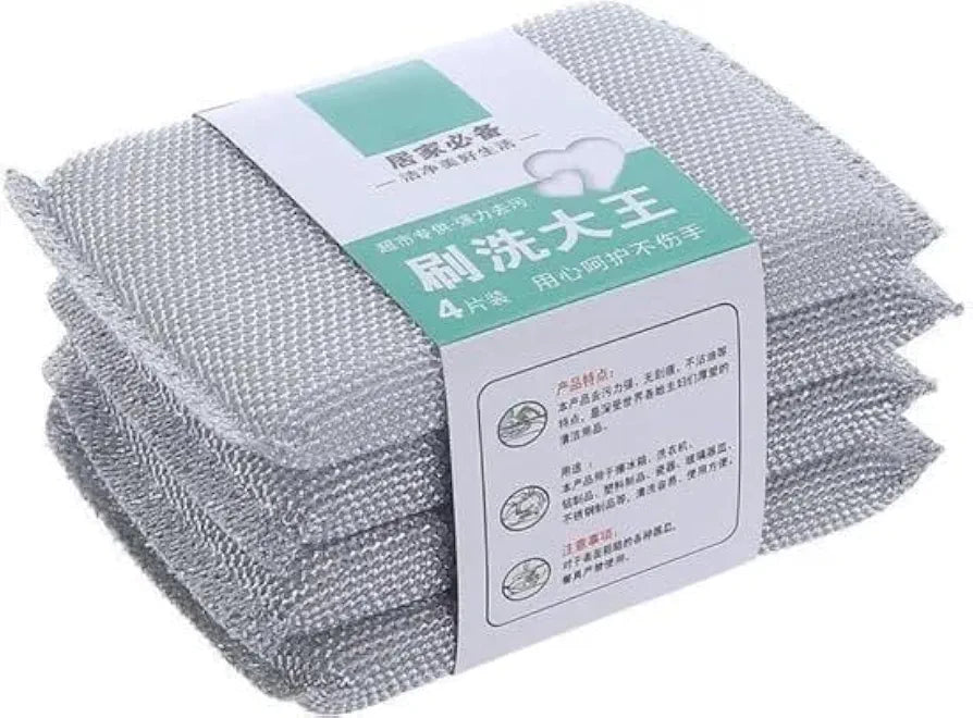 4 PCs Dish Washing Sponges