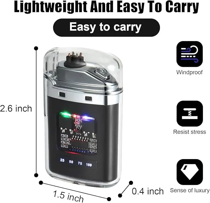 Rechargeable Windproof Arc Lighter