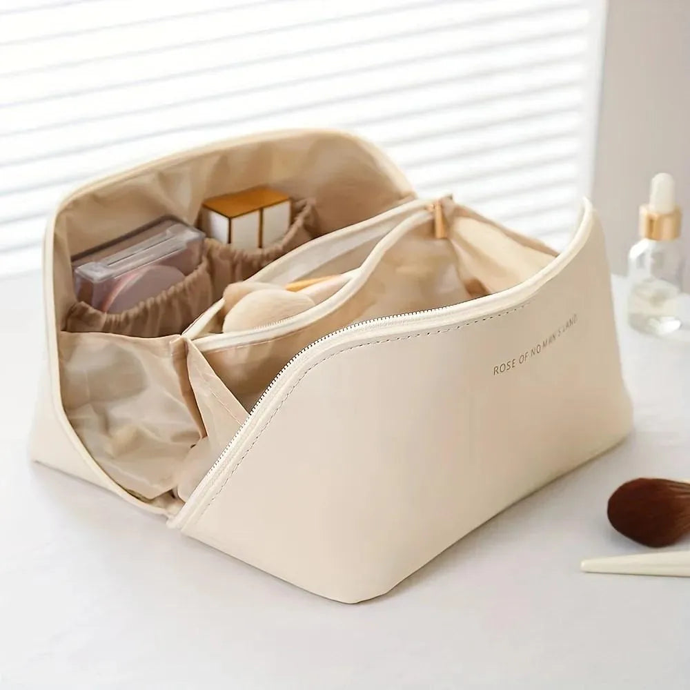 Leather Cosmetic Organizer