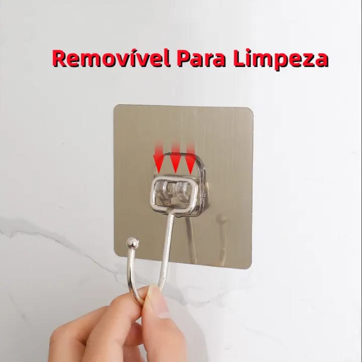 10 Pcs Strong Adhesive Hooks, High Quality Hooks