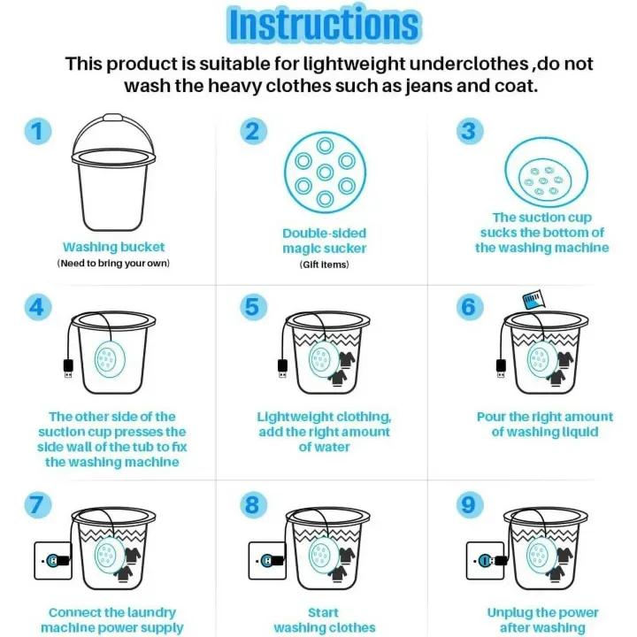 Mini Ultrasonic Turbine Washer
