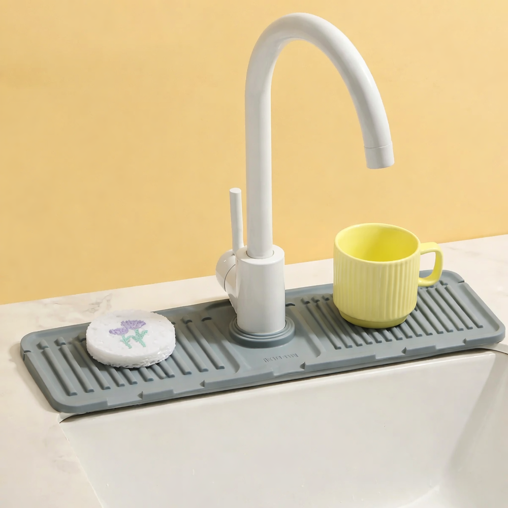 Silicone Faucet Draining Mat