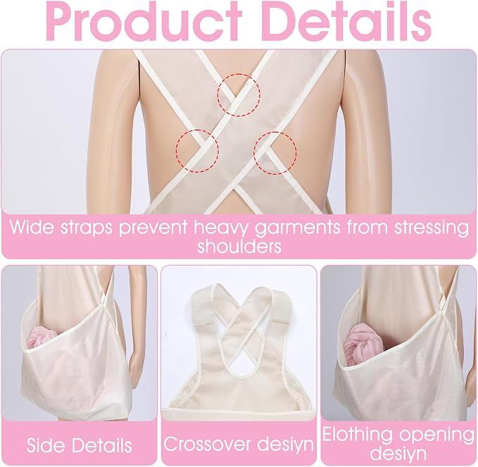 Laundry Apron With Pocket for Wet Clothes