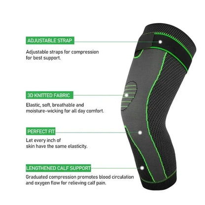 Anti-Slip Knee Support Strap – Full Leg
