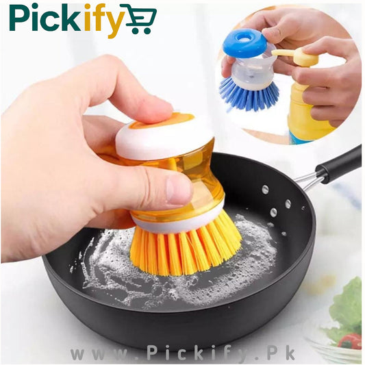 Soap Dispensing Brush
