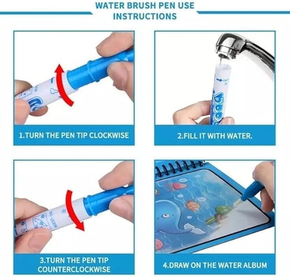 Magic Water Coloring Book