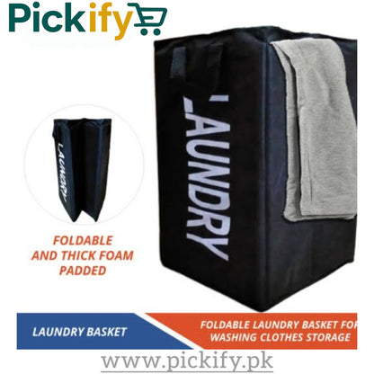 Foldable Laundry Storage Basket
