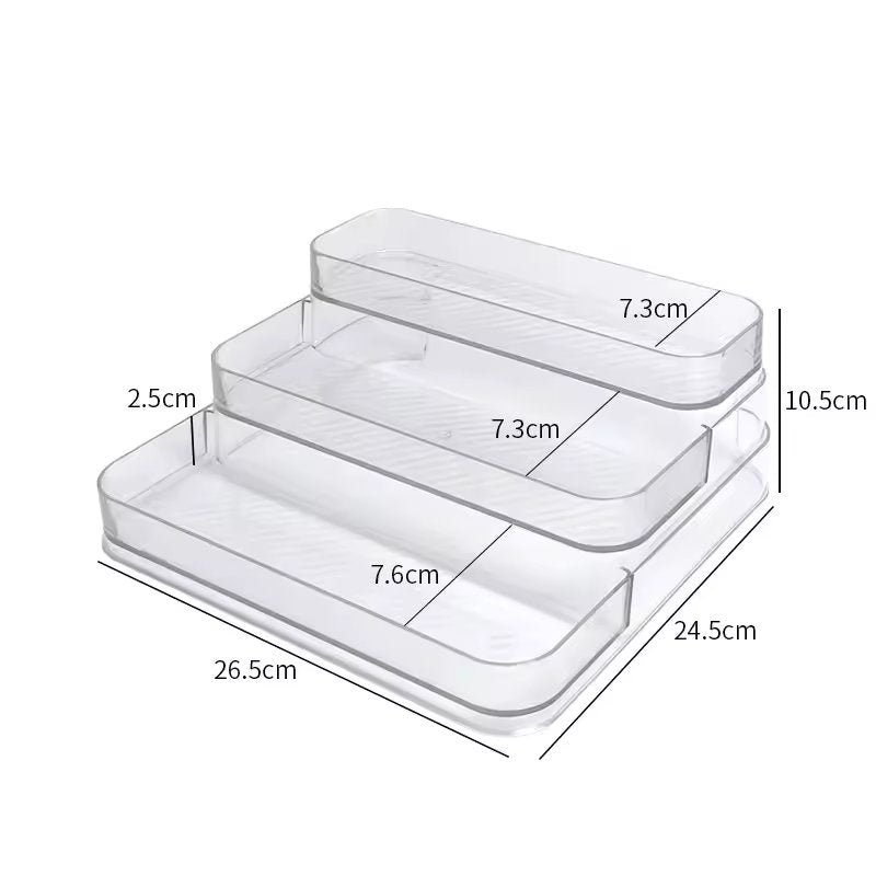 3-Tier Acrylic Cosmetic & Perfume Organizer