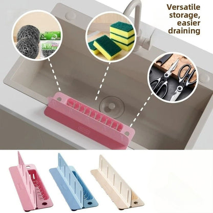 Sink Splash Guard with Drain Basket