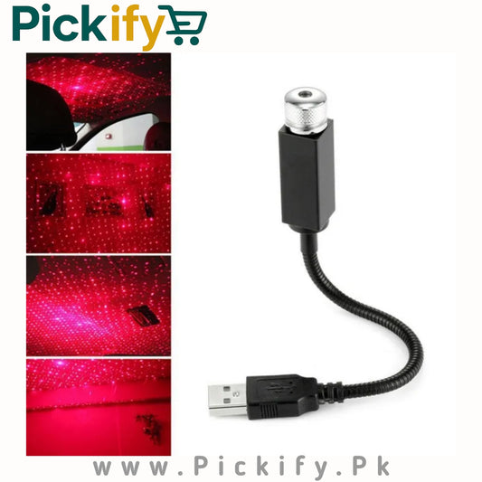 USB Car Roof Star Night Light