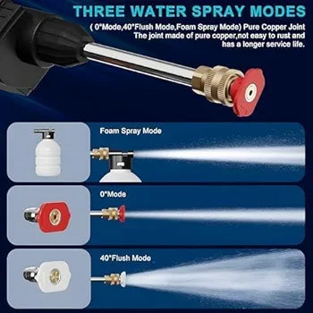 High-Pressure Washer Gun, With Single Battery