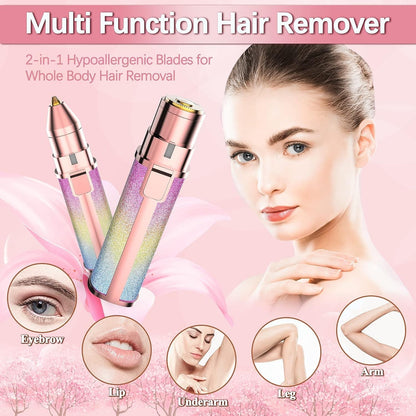 2 in 1 Eyebrow & Facial Hair Remover