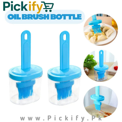 Oil Brush With Bottle