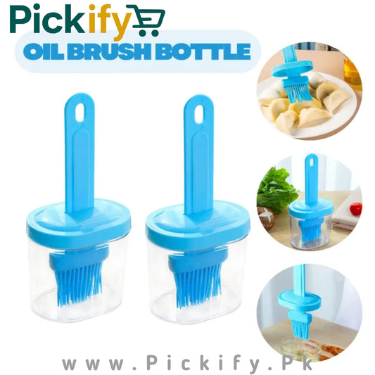 Oil Brush With Bottle