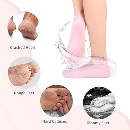 Moisturizing Silicone Gel Socks