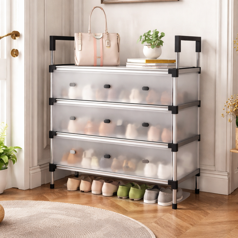 Dust Proof Shoe Rack