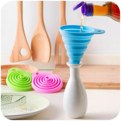 Collapsible Silicone Funnel