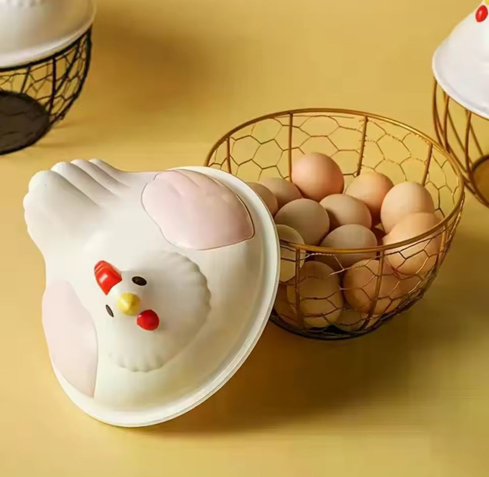 Hen Egg Storage Basket