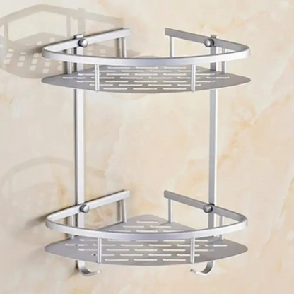 2-Tier Aluminum Corner Rack