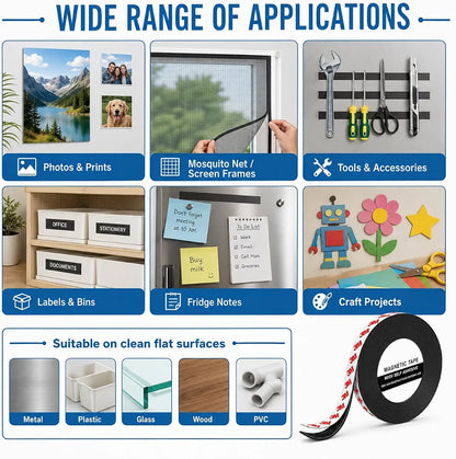 Self-Adhesive Magnetic Tape
